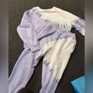 Tie dye Z Supply sweatsuit
